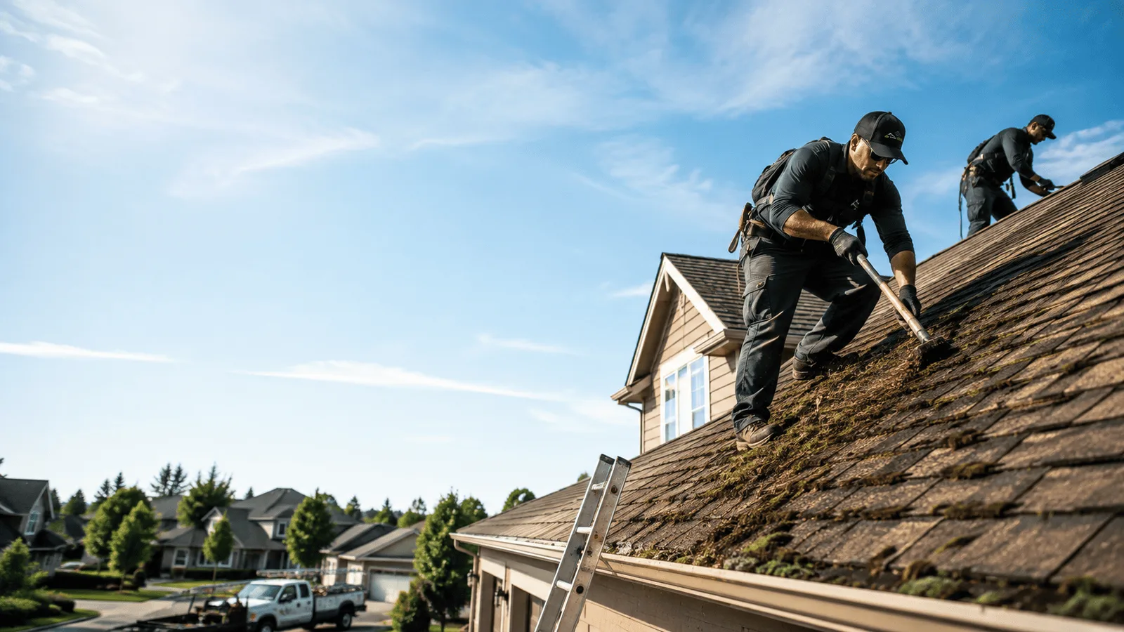 Roof Moss Removal in Clyde, KS near me